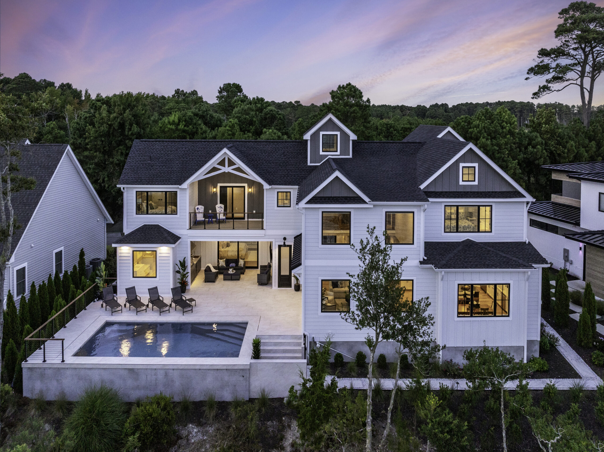 Custom-designed home with premium finishes by luxury custom home builders